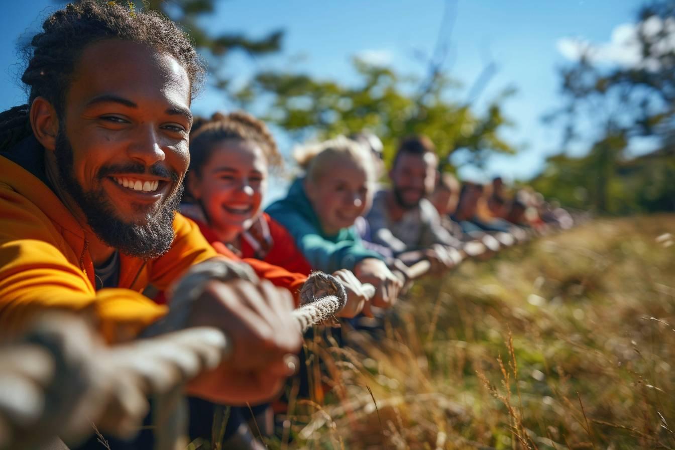 Actividades deportivas para fomentar el trabajo en equipo : ideas innovadoras de team building empresarial