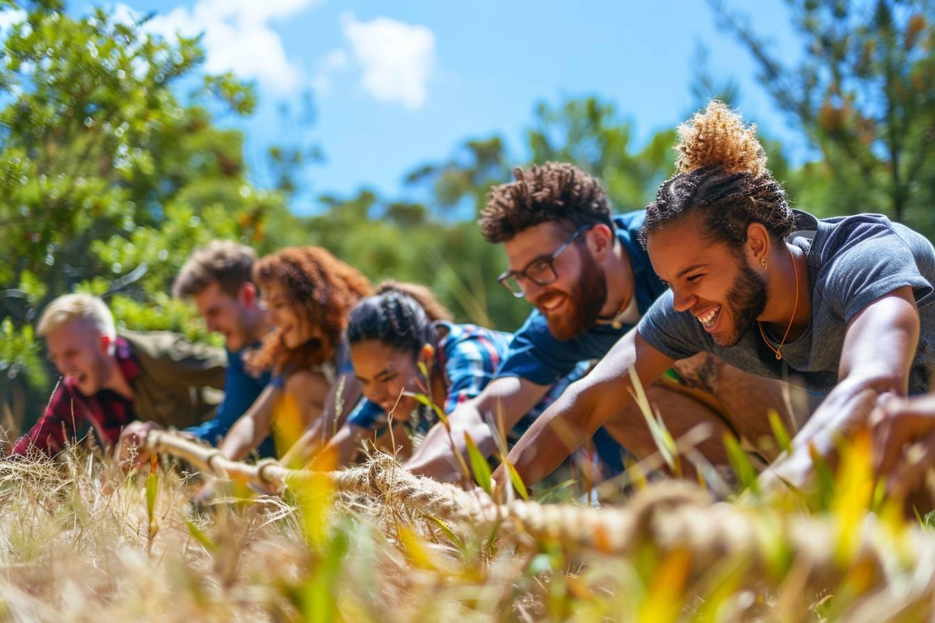 Actividades deportivas para fomentar el trabajo en equipo : ideas innovadoras de team building empresarial