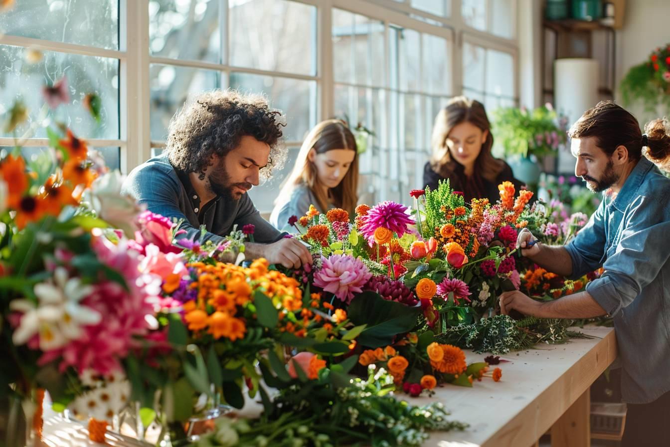 Evento de team building : Decora con flores y fortalece lazos en equipo